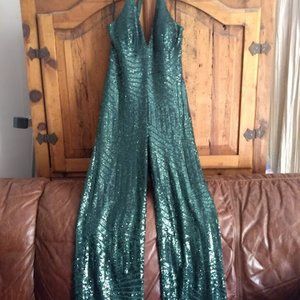 Premier Amour Green sequin jumper